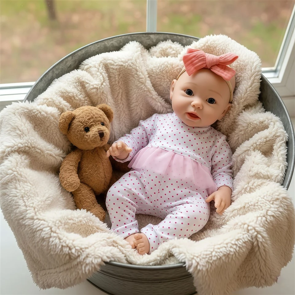 Silikonowa lalka Reborn z limitowanej edycji